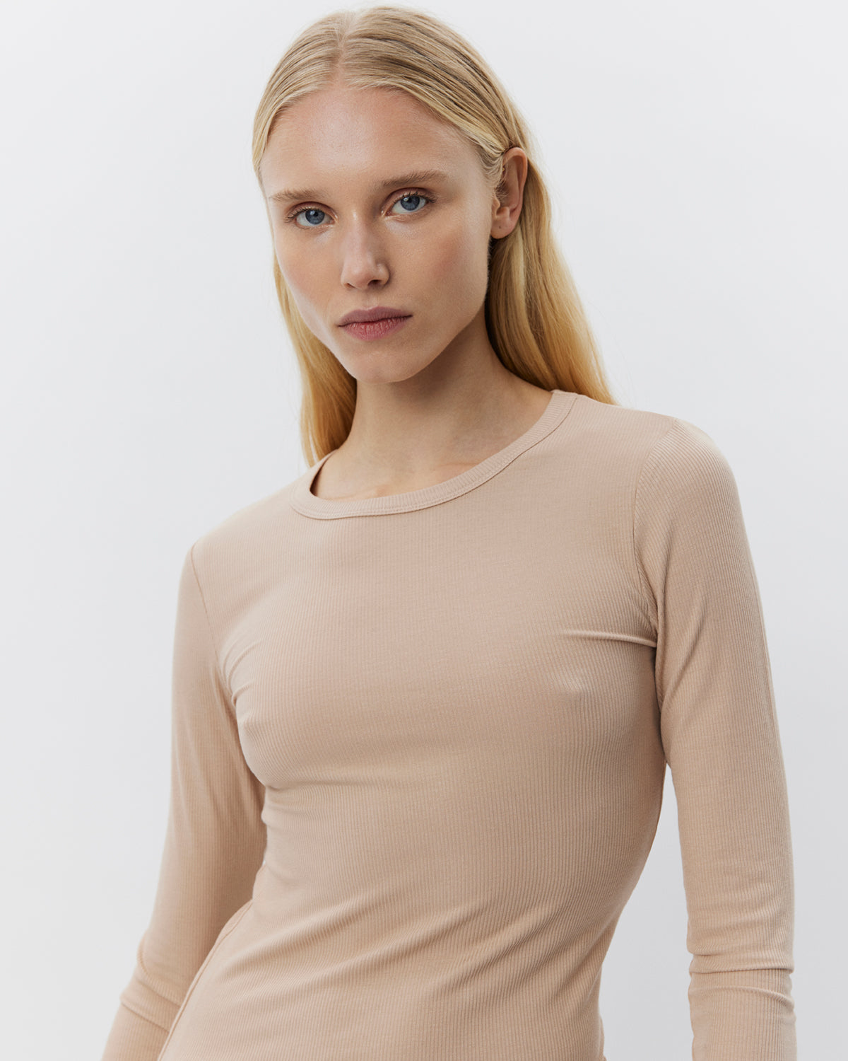 Sofie Schnoor WOMEN PETRICIASW T-SHIRT LONG SLEEVE T-shirt Long Sleeve 7015 Beige