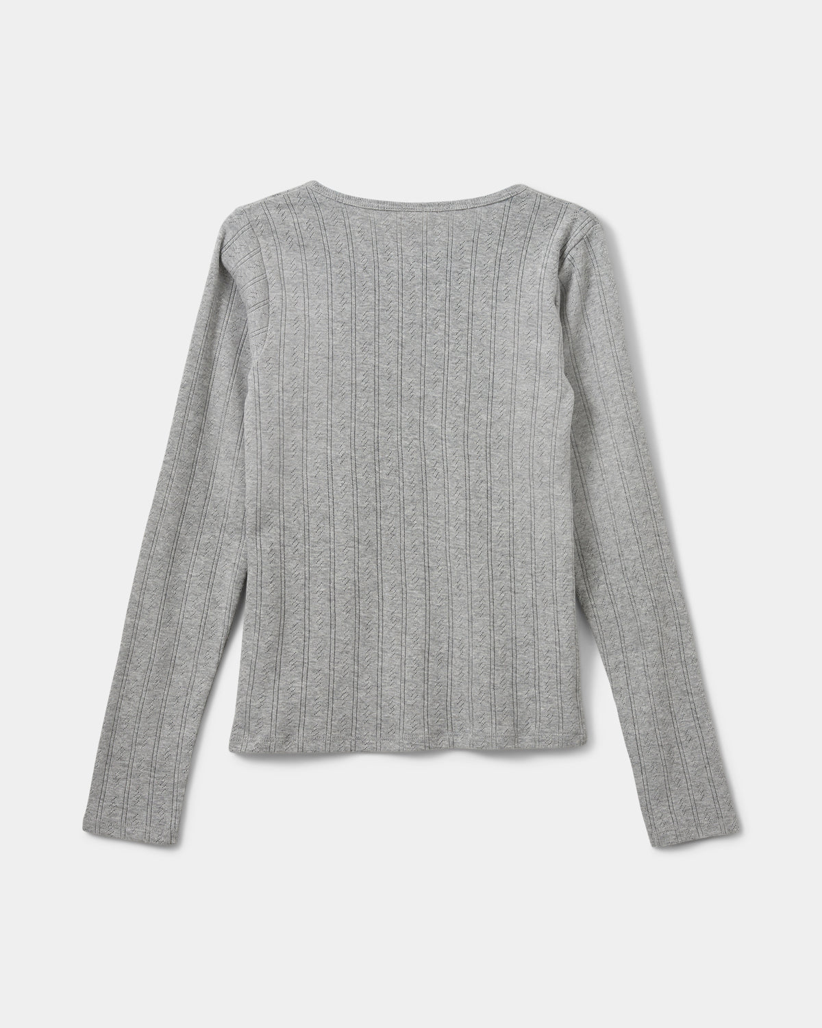 Sofie Schnoor YOUNG PETRICIASY POIENTELLE T-SHIRT LANGÆRMET T-shirt lang ærmet 8000 Grey mel