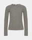 PETRICIASY T-SHIRT LONG SLEEVE - Black striped