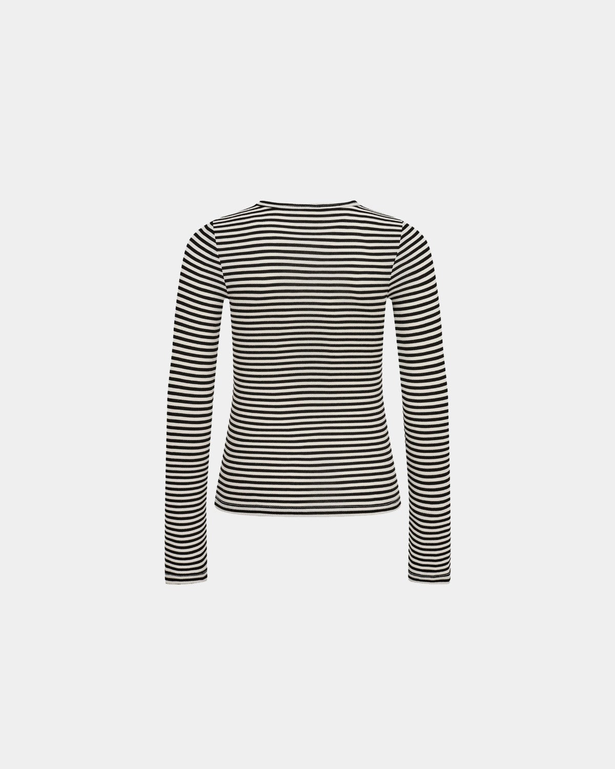 Sofie Schnoor YOUNG PETRICIASY T-SHIRT T-shirt lang ærmet 1017 Black striped