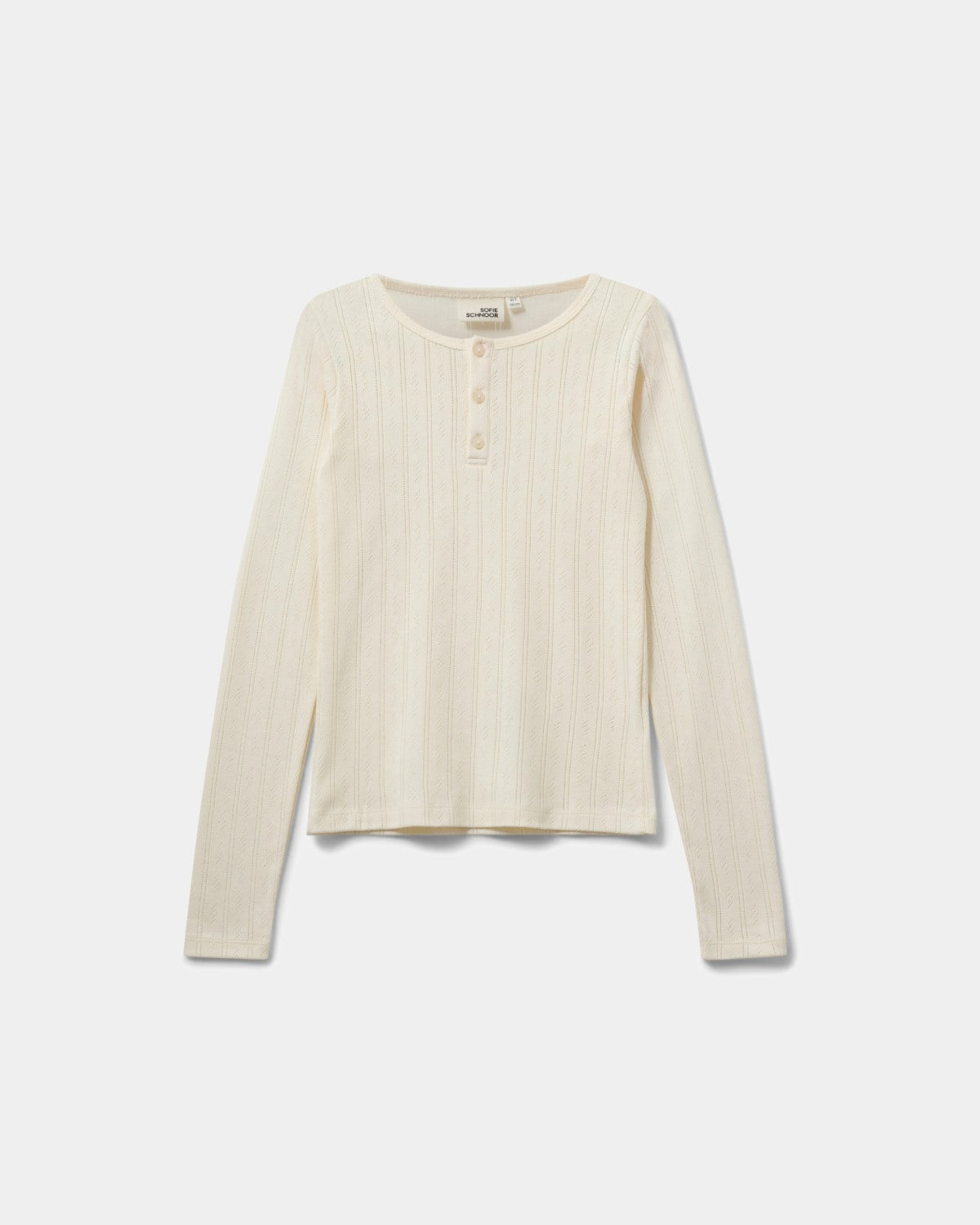 Sofie Schnoor YOUNG PETRICIASY T-SHIRT T-shirt lang ærmet 0109 Off White
