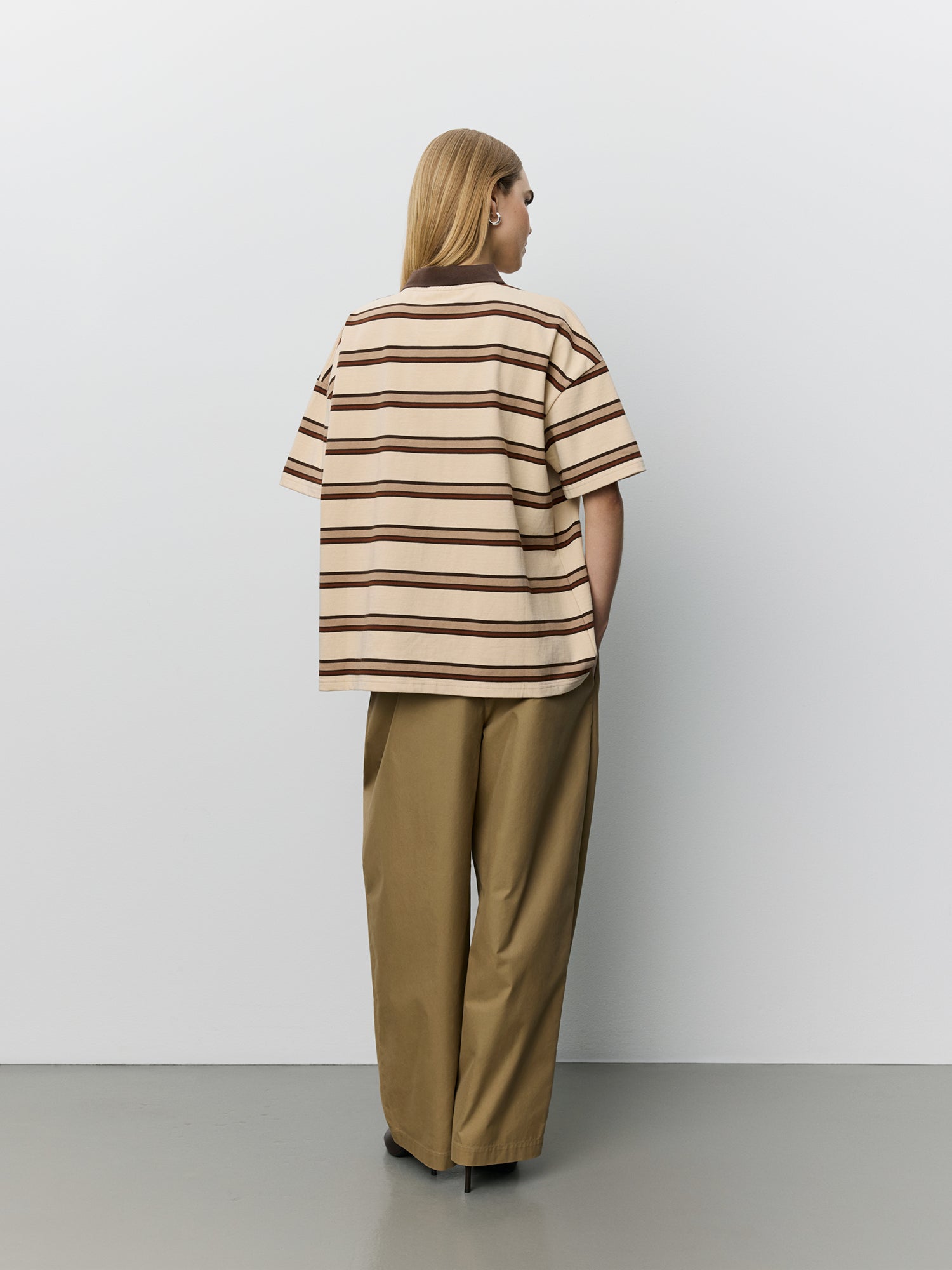 Sofie Schnoor WOMEN PILSW POLO T-SHIRT T-shirt 7113 Brown Striped