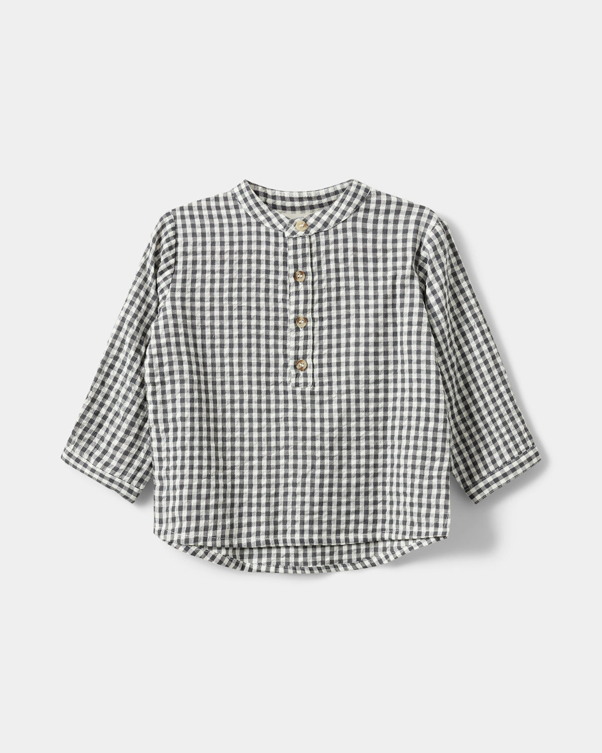 Sofie Schnoor BABY PRESTONSB SHIRT Shirt 8040 Grey check