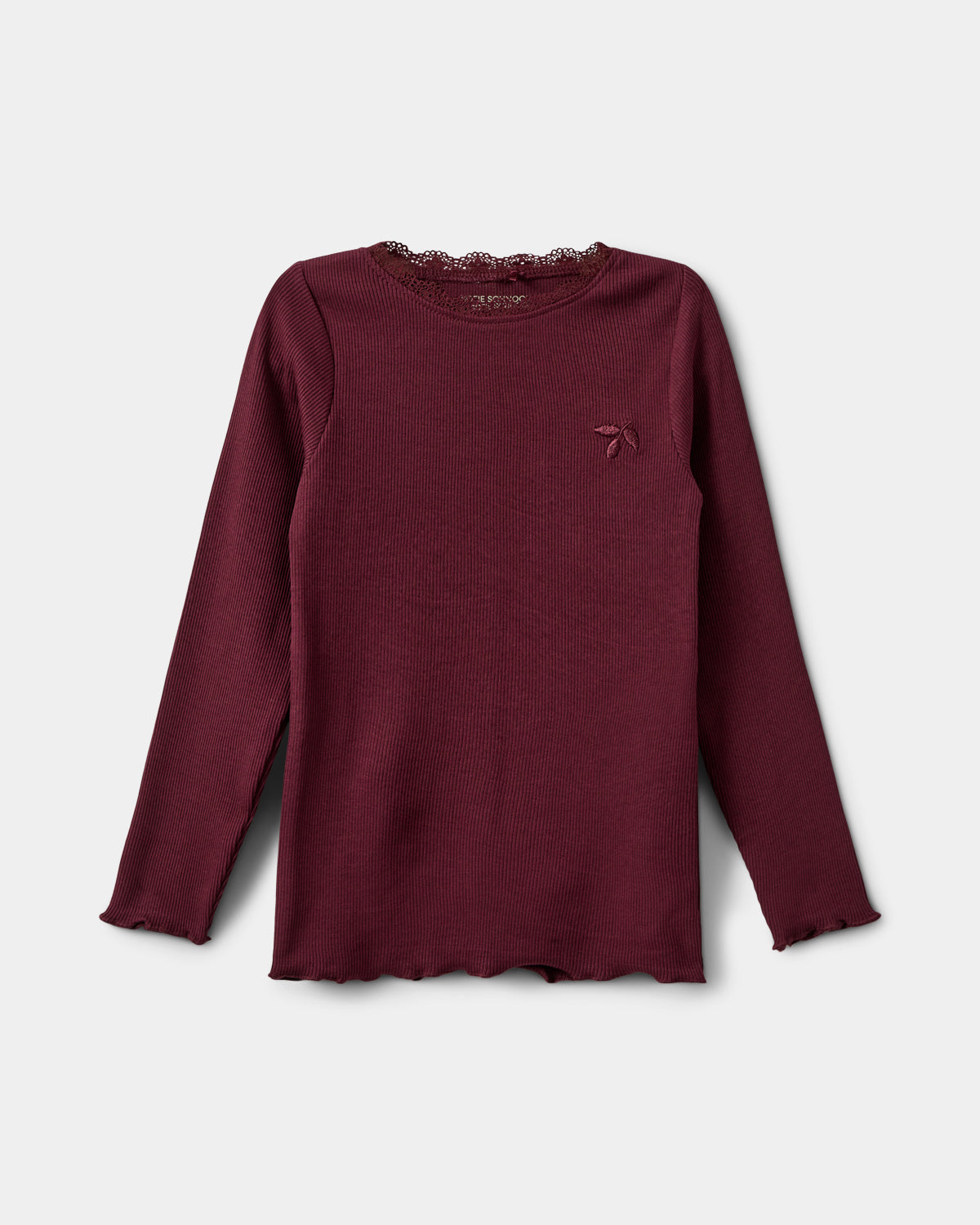 Sofie Schnoor KIDS RAMITASK T-SHIRT LONG SLEEVE T-shirt Long Sleeve 4151 Burgundy