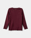 RAMITASK T-SHIRT LONG SLEEVE - Burgundy