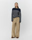 REINESW TROUSERS - Dark sand
