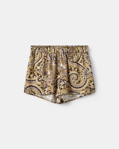 REMISW PAISLEY PRINTED SHORTS Shorts - 7163 Bronze Mix Paisley