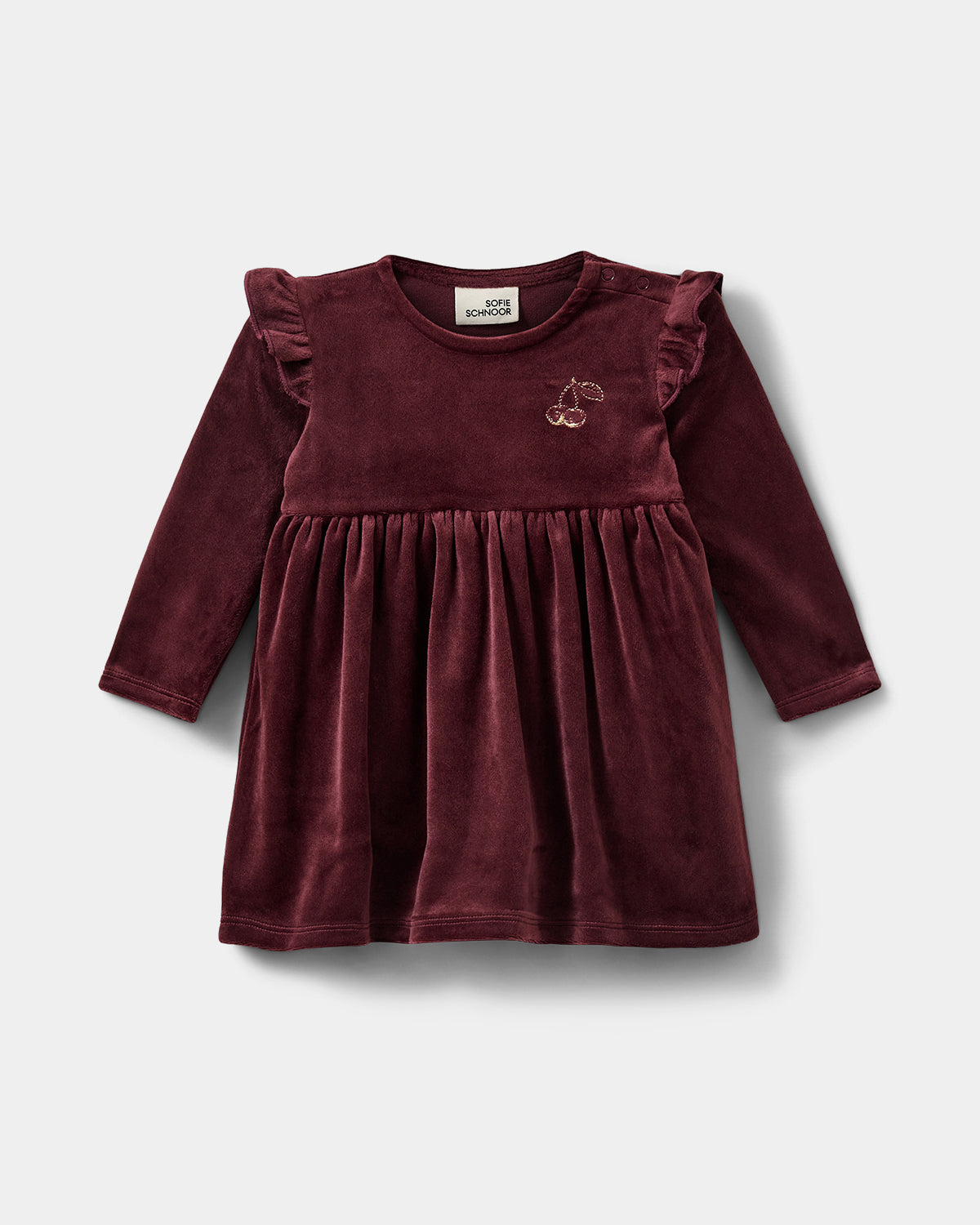 Sofie Schnoor BABY RITASB DRESS Dress 4151 Burgundy