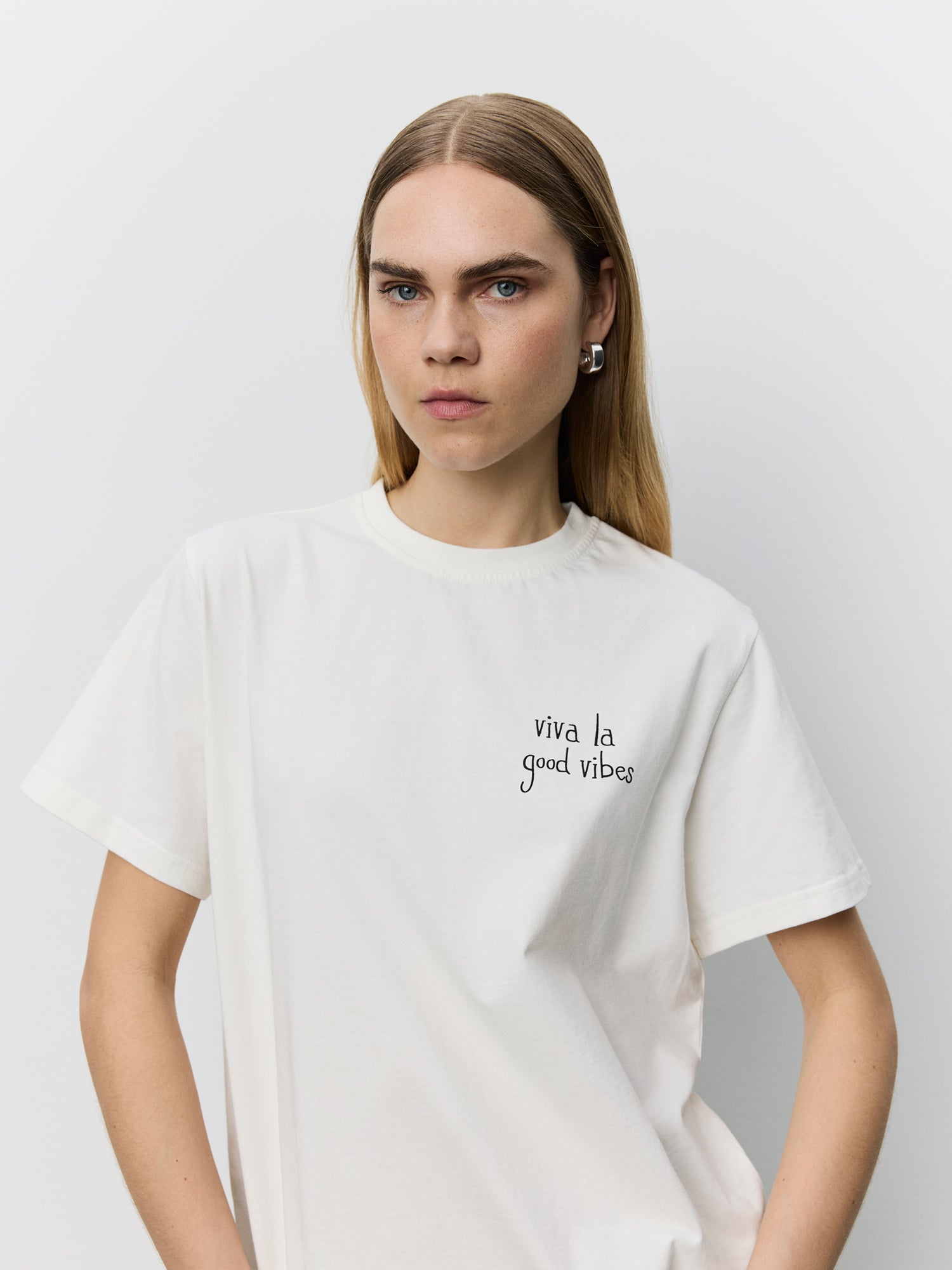 Sofie Schnoor WOMEN RIVERSW BOXY T-SHIRT T-shirt 0101 Off white
