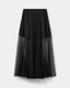 ROASLYSW MAXI TULLE SKIRT - Black
