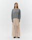 ROASLYSW MAXI TULLE SKIRT - Light Sand