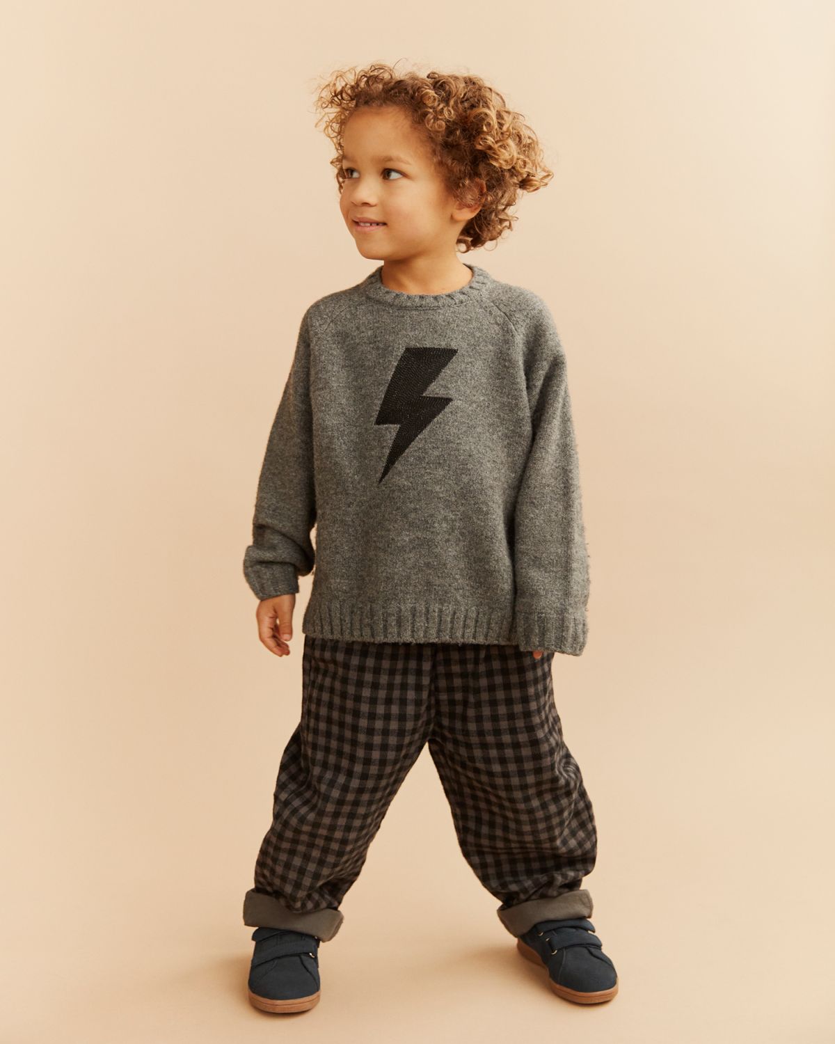 Sofie Schnoor KIDS ROCKYSB KNIT Knit 8054 Dark Grey