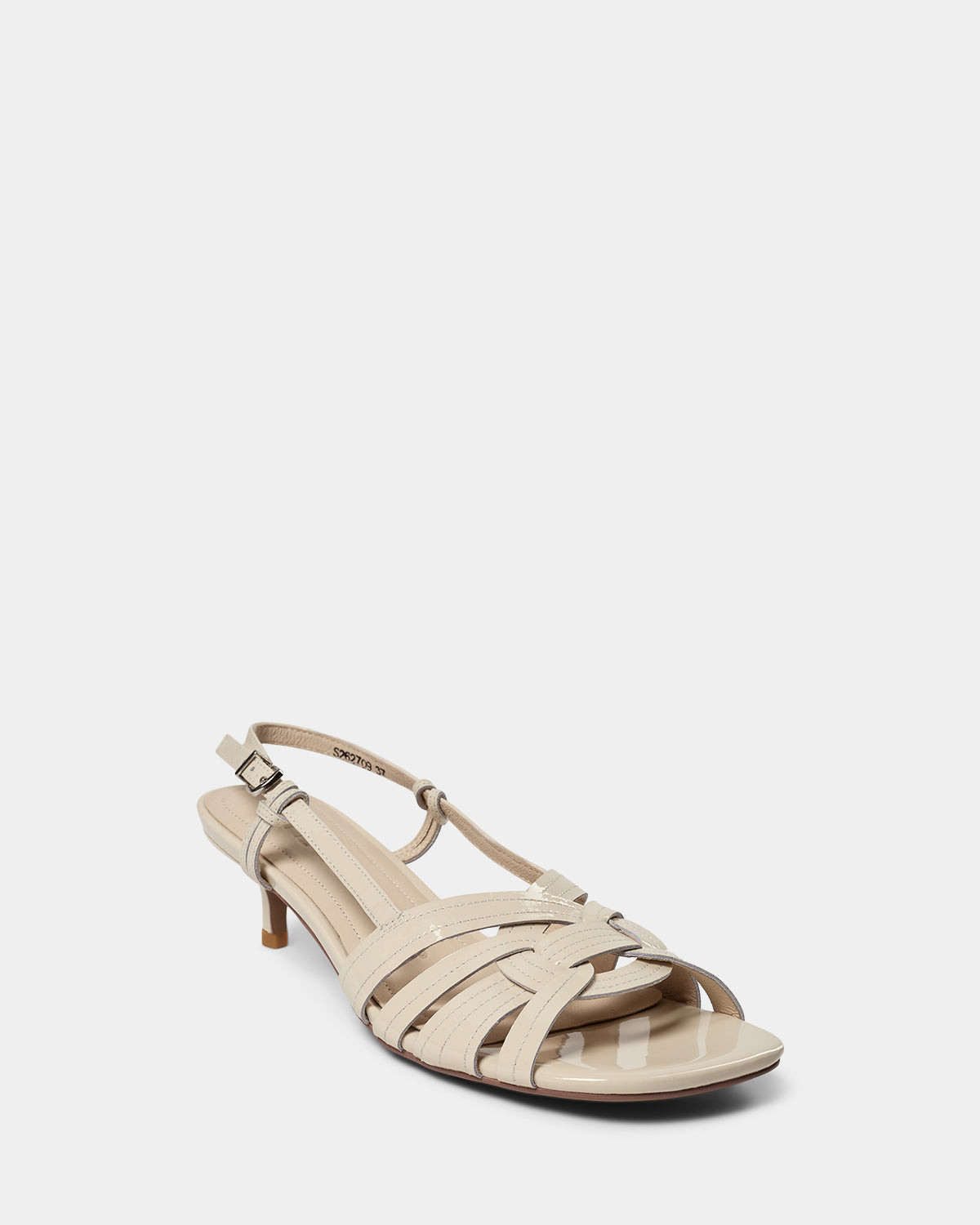 Sofie Schnoor WOMEN ROSALINDSW PATENTLÆDER SKO Sko med hæl 0101 Off white