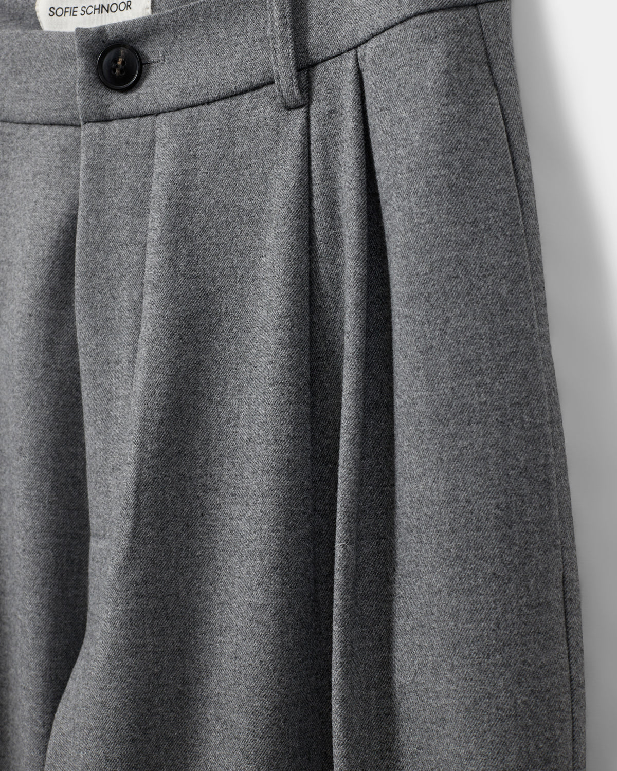 Sofie Schnoor WOMEN ROSALINDSW TROUSERS Trousers 8000 Grey Melange
