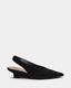 ROSIESW SUEDE SLINGBACK - Black