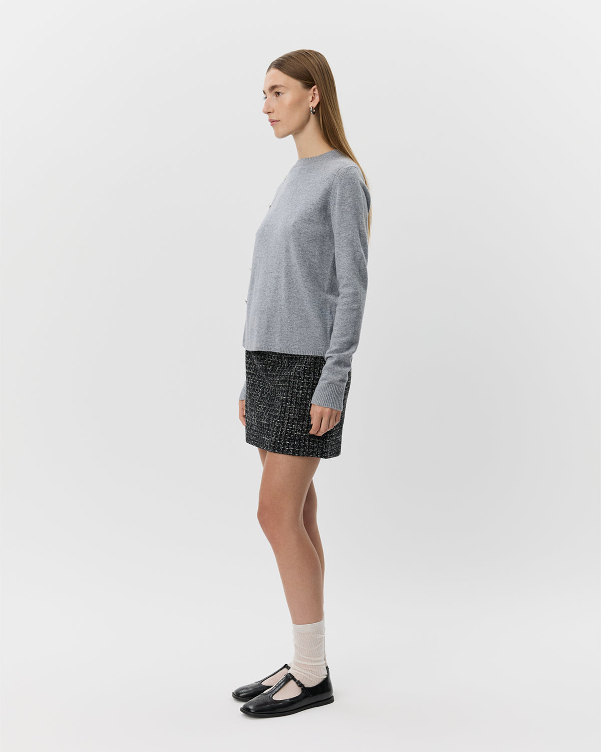 Sofie Schnoor WOMEN SAISW STRIK Strik 8000 Grey Melange