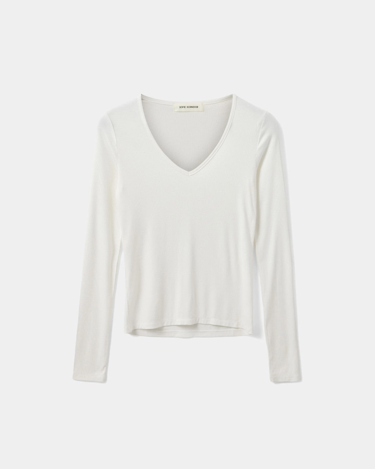 Sofie Schnoor WOMEN SALLYSW T-SHIRT LANGÆRMET T-shirt lang ærmet 0100 White