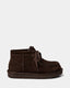 SANNESY TEDDY BOOT - Dark brown