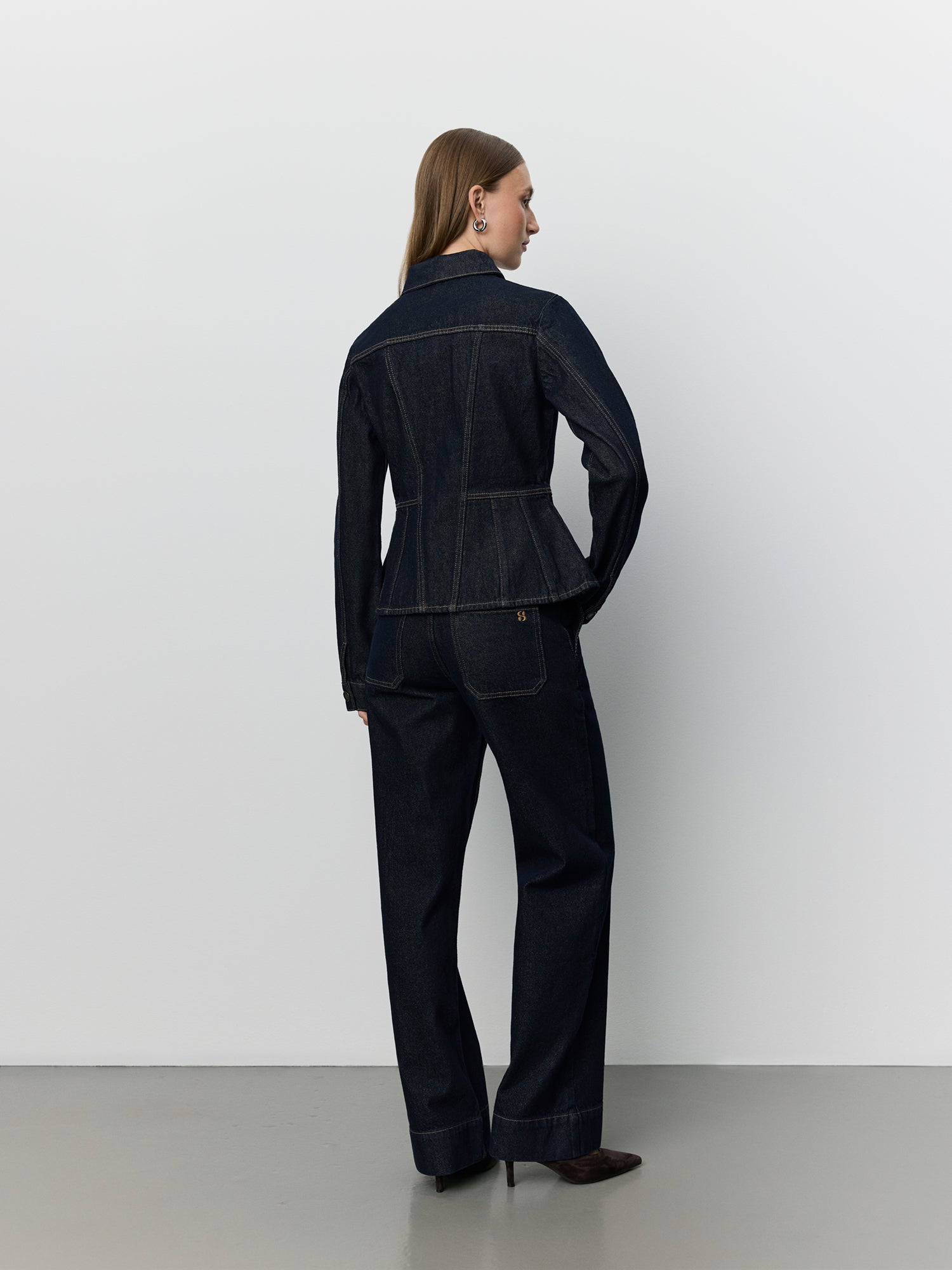 Sofie Schnoor WOMEN SAVAKISW DENIMJAKKE Jakke 5090 Dark denim blue