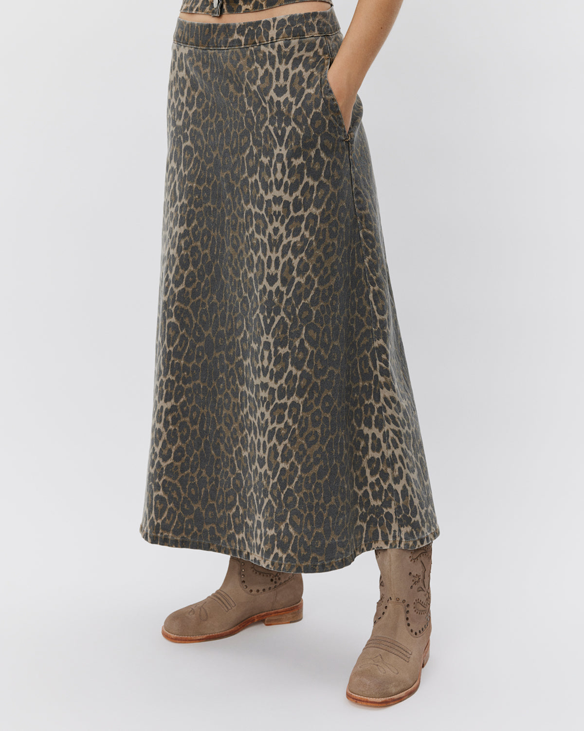 Sofie Schnoor WOMEN SELIASW SKIRT Skirt 9086 Light brown leopard