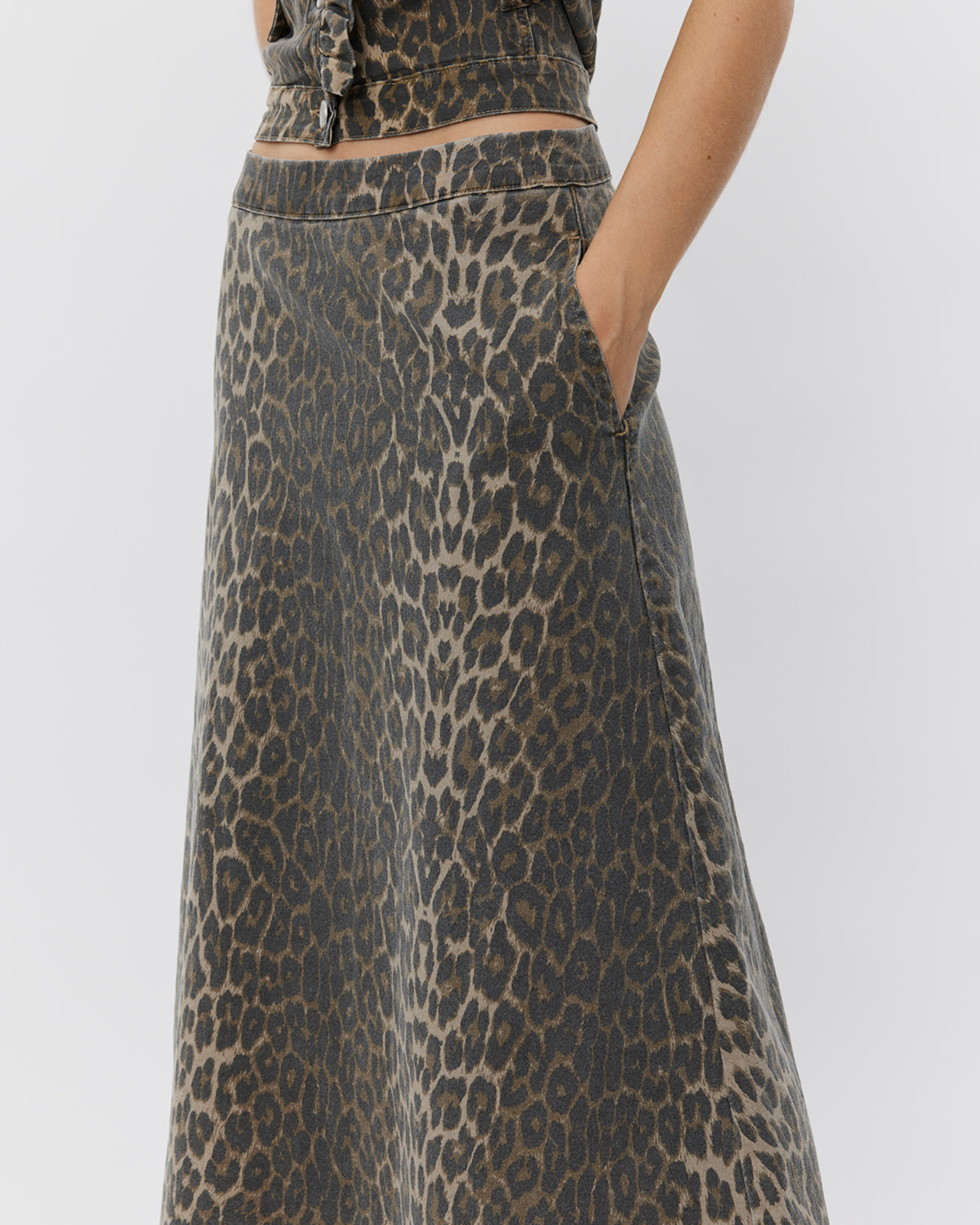 Sofie Schnoor WOMEN SELIASW SKIRT Skirt 9086 Light brown leopard