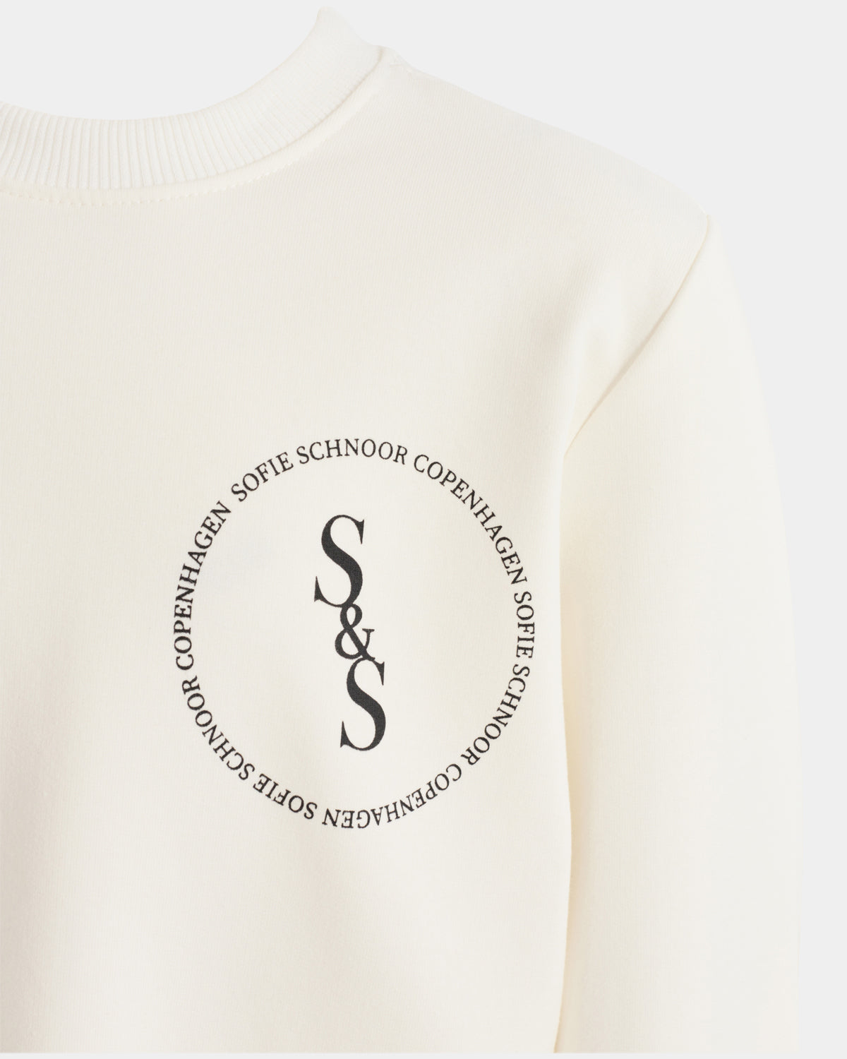 Sofie Schnoor YOUNG SGELINESY SWEATSHIRT Sweatshirt 0101 Off white