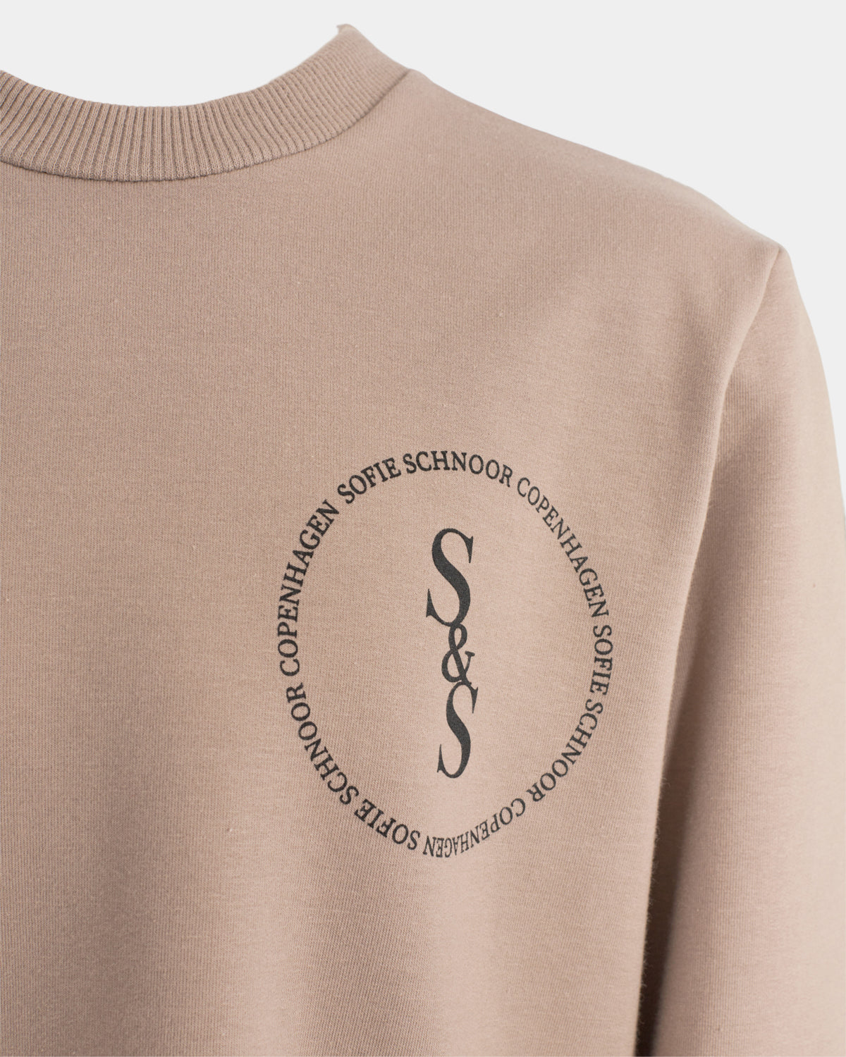 Sofie Schnoor YOUNG SGELINESY SWEATSHIRT Sweatshirt 8033 Warm Grey