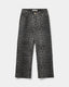 SIENNASW LEOPARD TROUSERS - Grey leopard