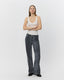 SIENNASW LEOPARD TROUSERS - Blue