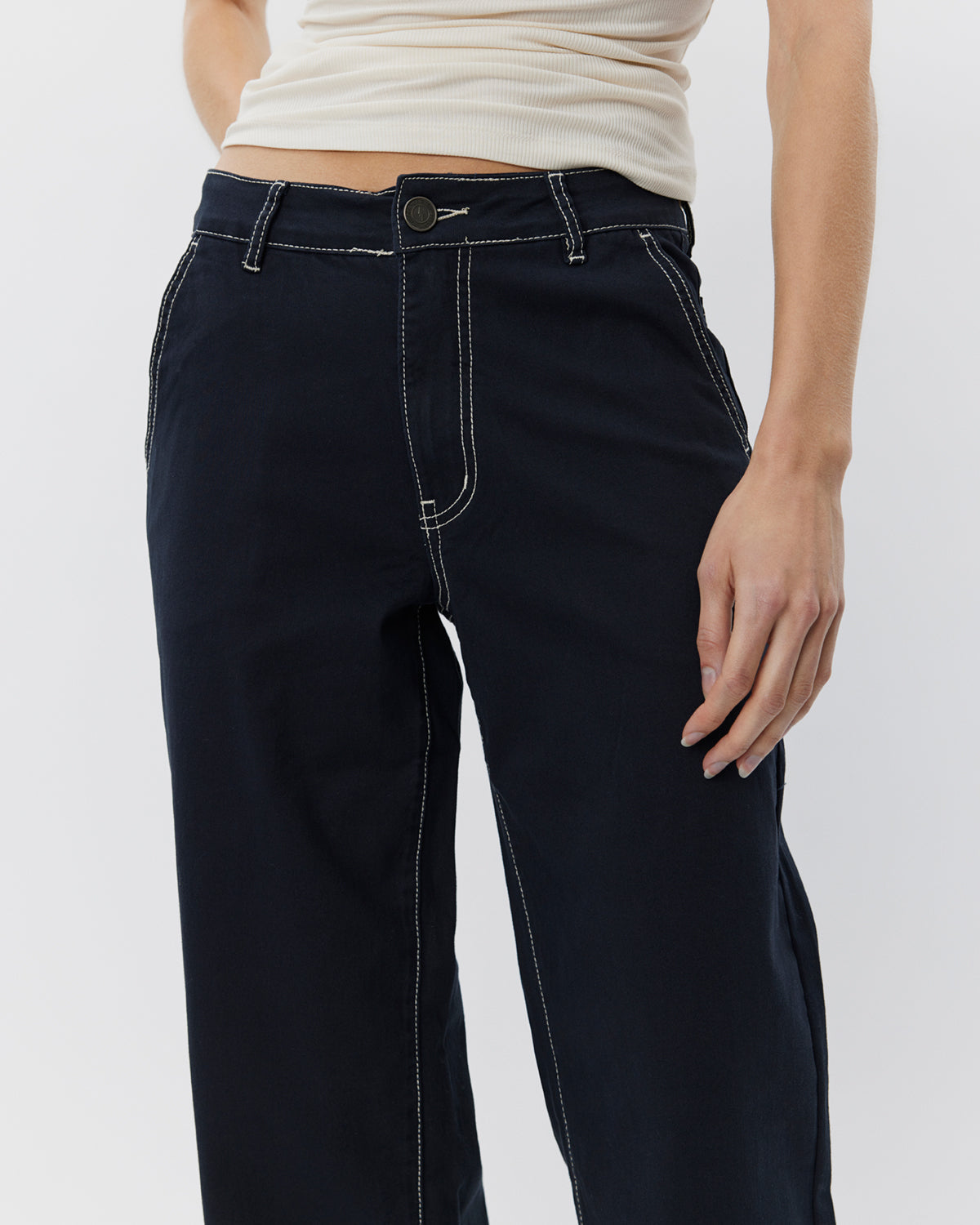 Sofie Schnoor WOMEN SIENNASW TROUSERS Trousers 5113 Navy