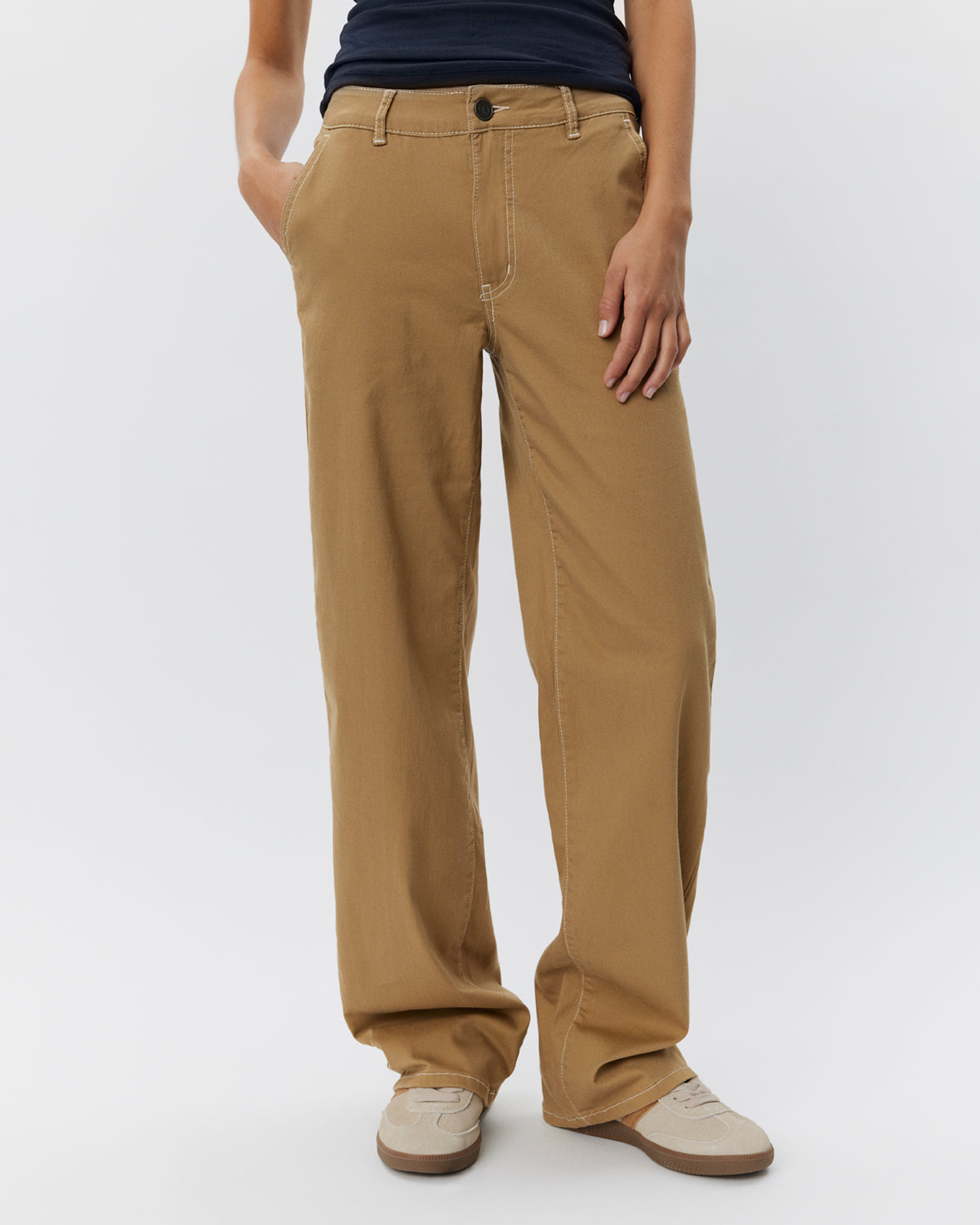 Sofie Schnoor WOMEN SIENNASW TROUSERS Trousers 7027 Camel