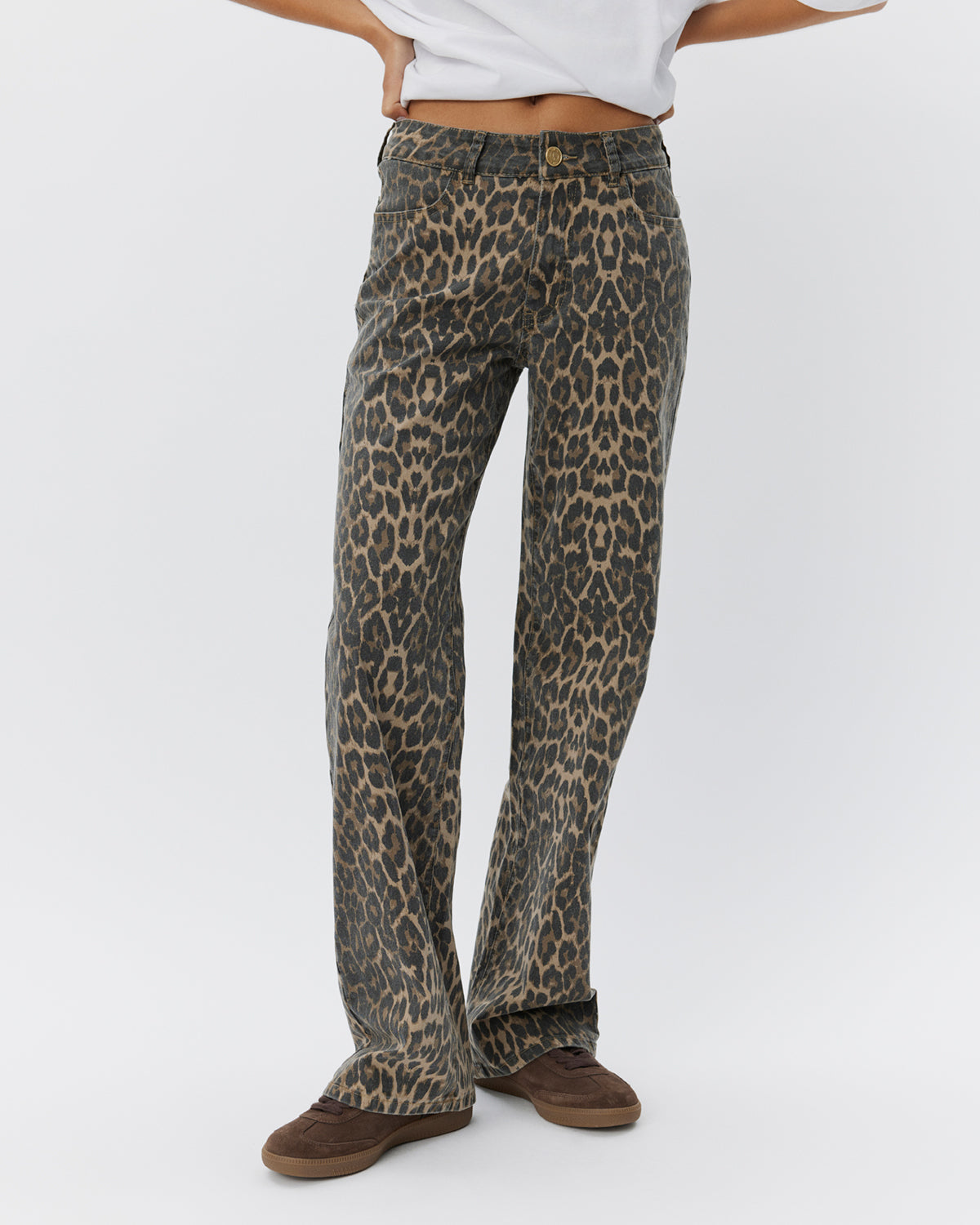 Sofie Schnoor WOMEN SIENNASW TROUSERS Trousers 9006 Leopard