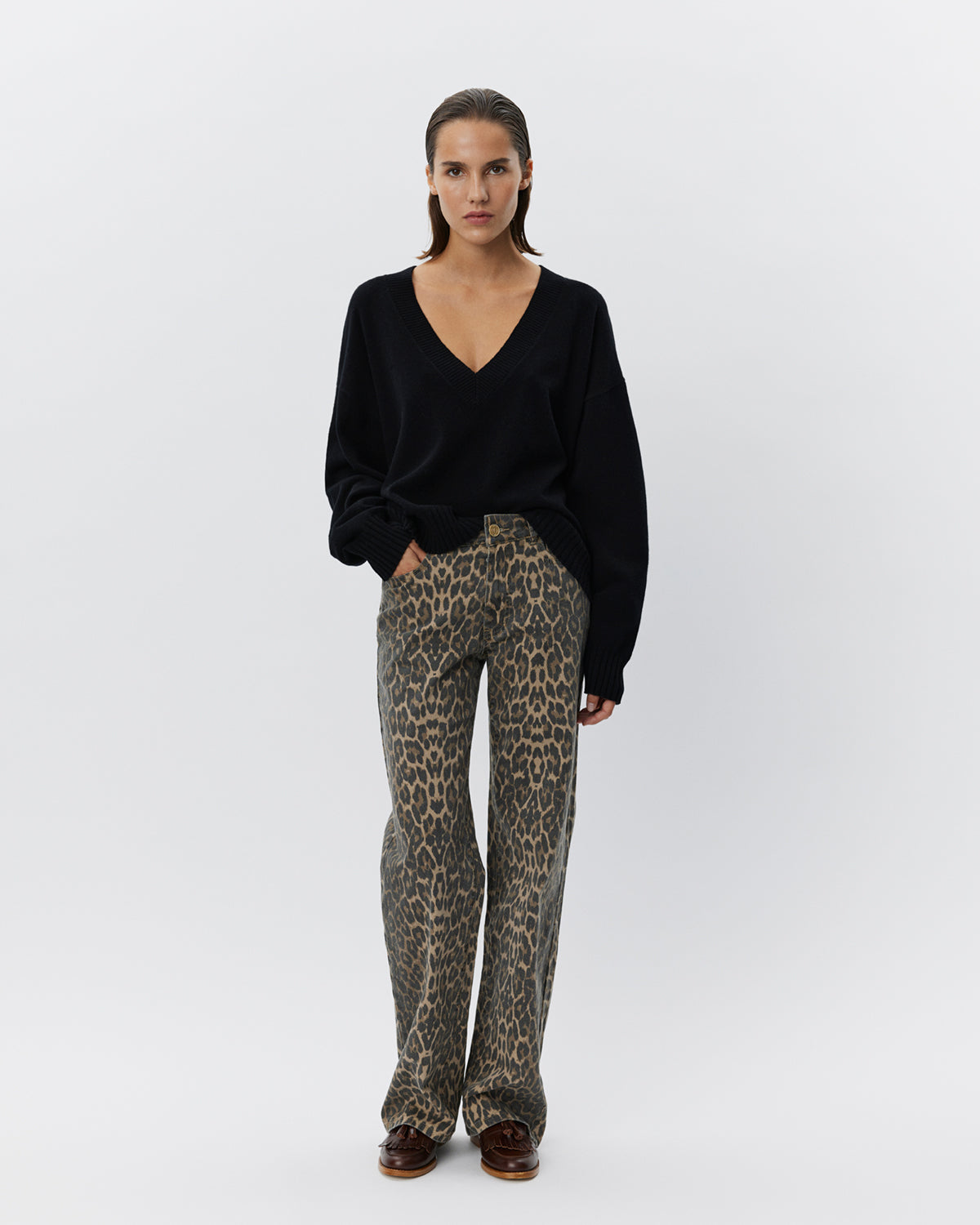 Sofie Schnoor WOMEN SIENNASW TROUSERS Trousers 9006 Leopard