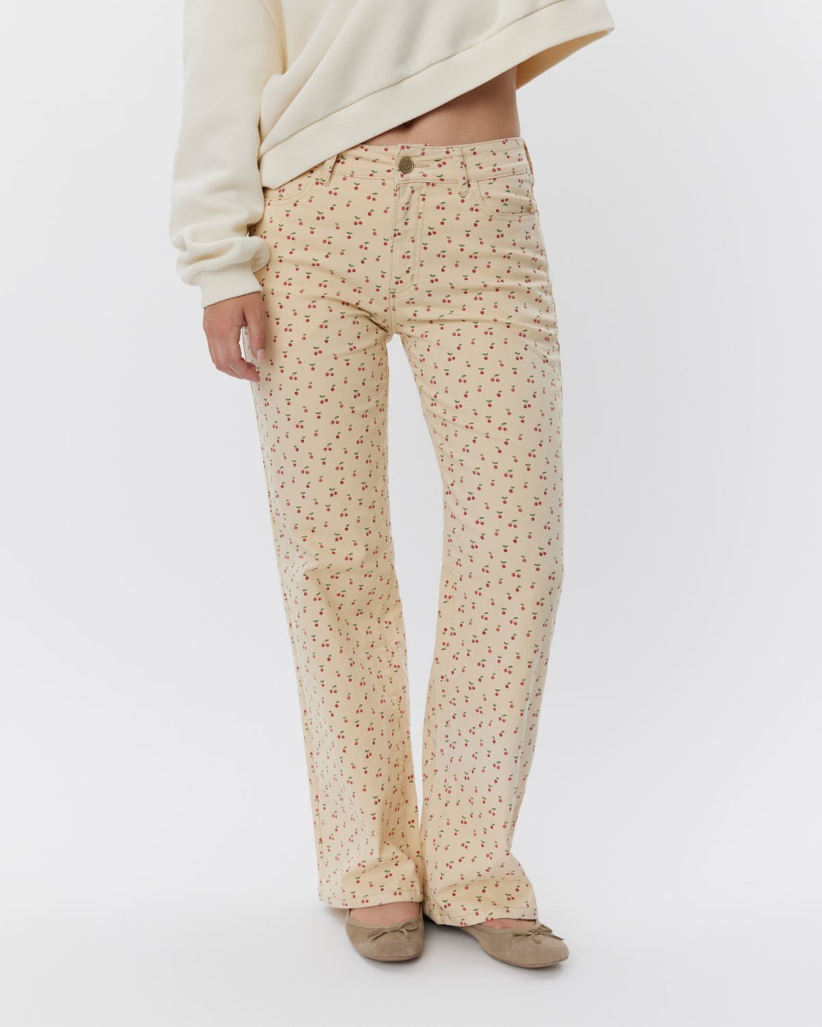 Sofie Schnoor WOMEN SIENNASW TROUSERS Trousers 0118 Antique White