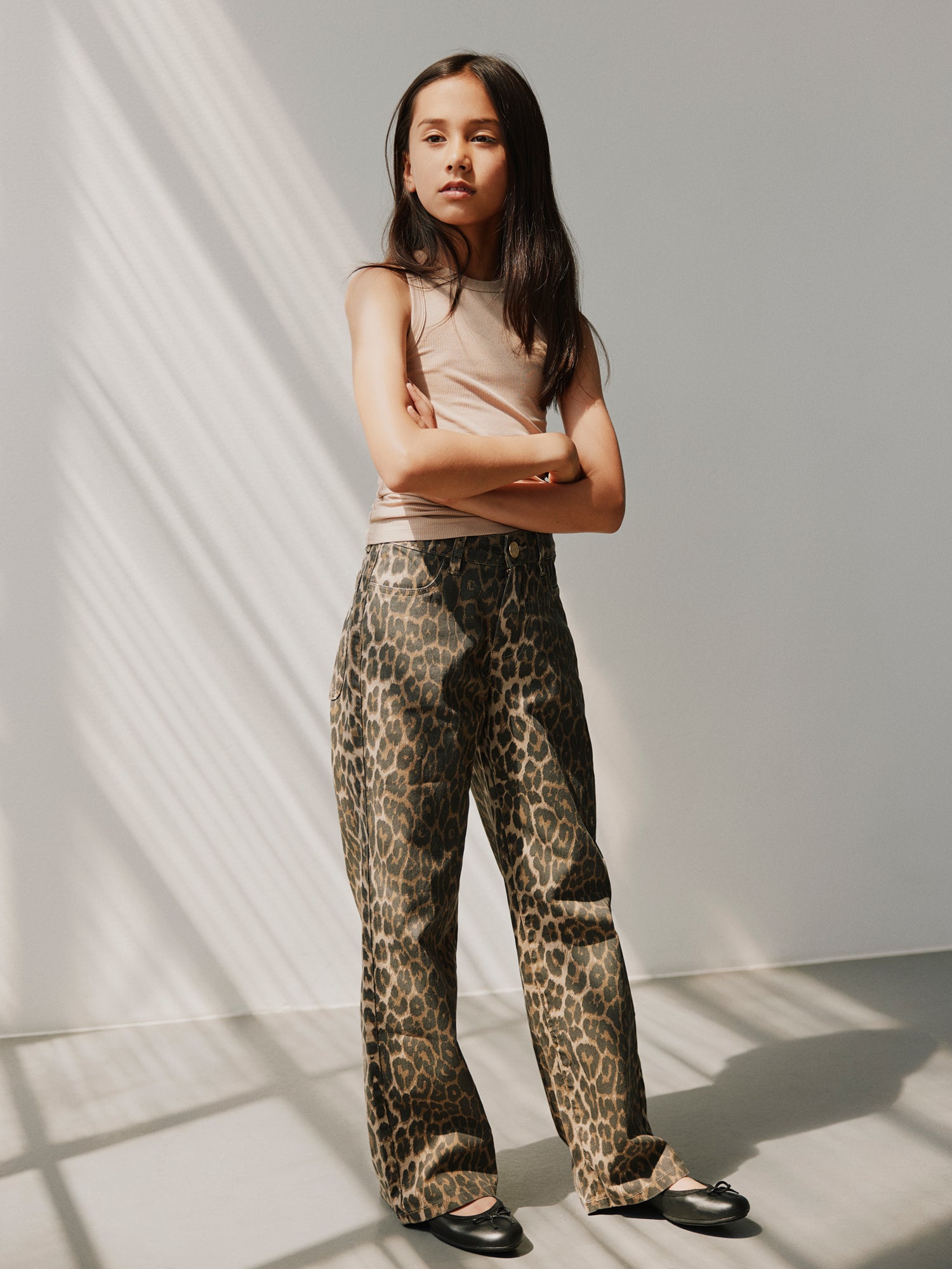 Sofie Schnoor YOUNG SIENNASY TROUSERS Trousers 9006 Leopard