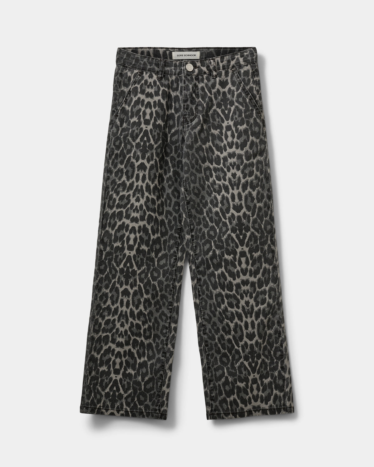 Sofie Schnoor YOUNG SIENNASY TROUSERS Trousers 9085 Grey leopard