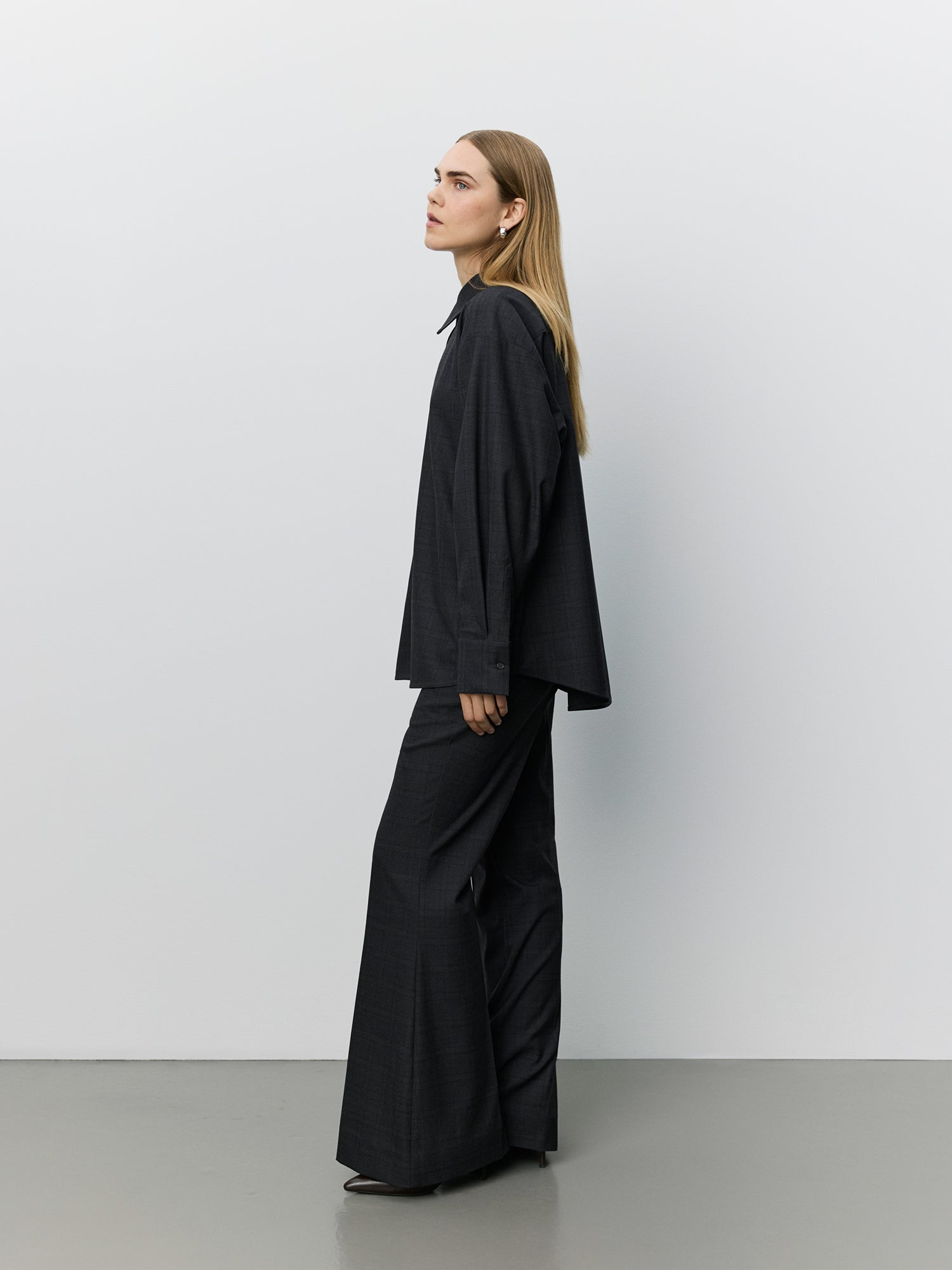 Sofie Schnoor WOMEN SIMASW OVERRSIZED SKJORTE Skjorte 8040 Grey check