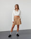 SNOS424-Skirt-Camel