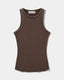 SNOS434-Top-Light Brown Black striped