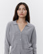 SNOS543-Cardigan-Grey melange