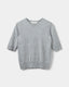 SNOS545-Blouse-Grey melange