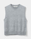 SNOS551-Vest-Grey melange