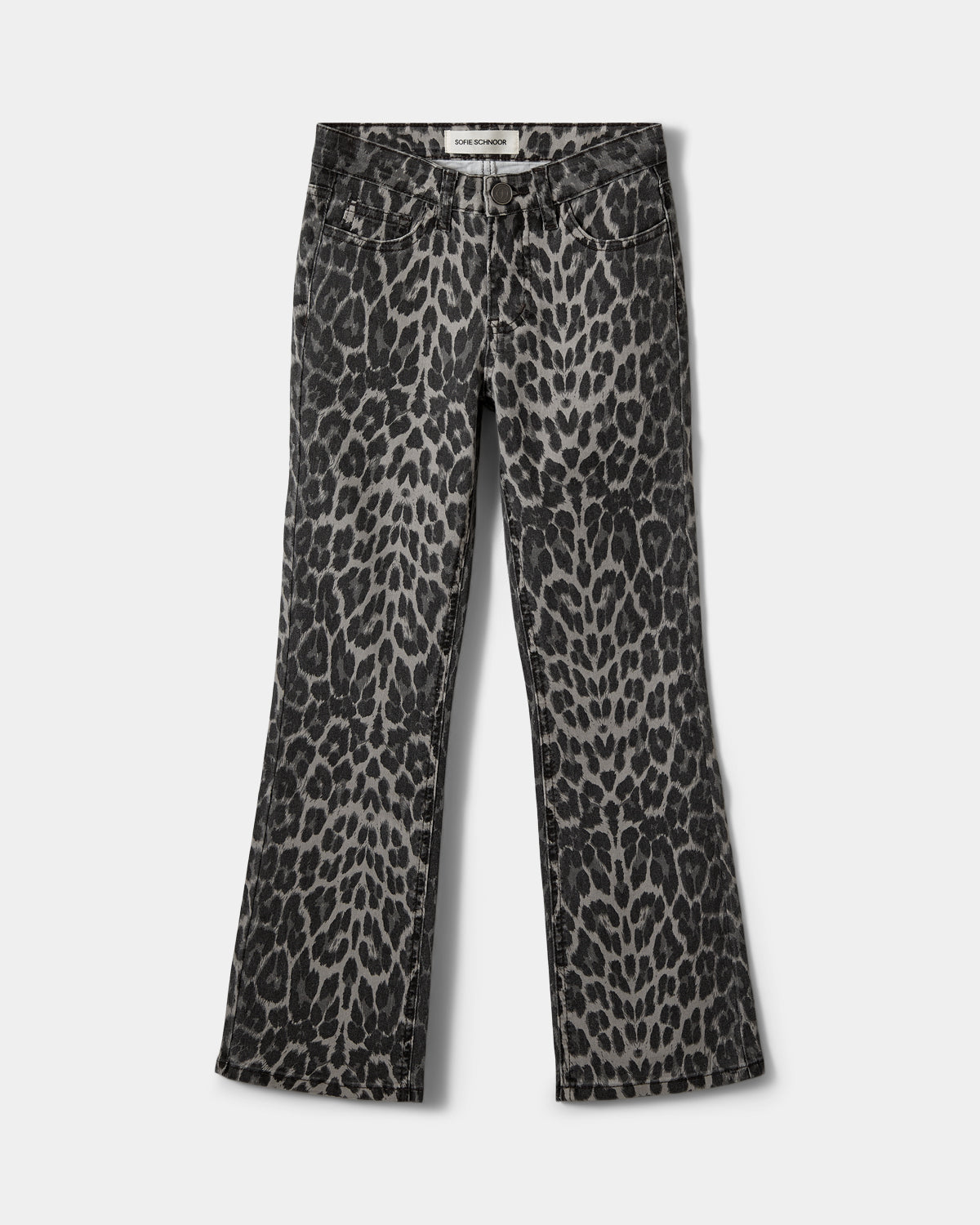 Sofie Schnoor YOUNG SOFIASY TROUSERS Trousers 9085 Grey leopard