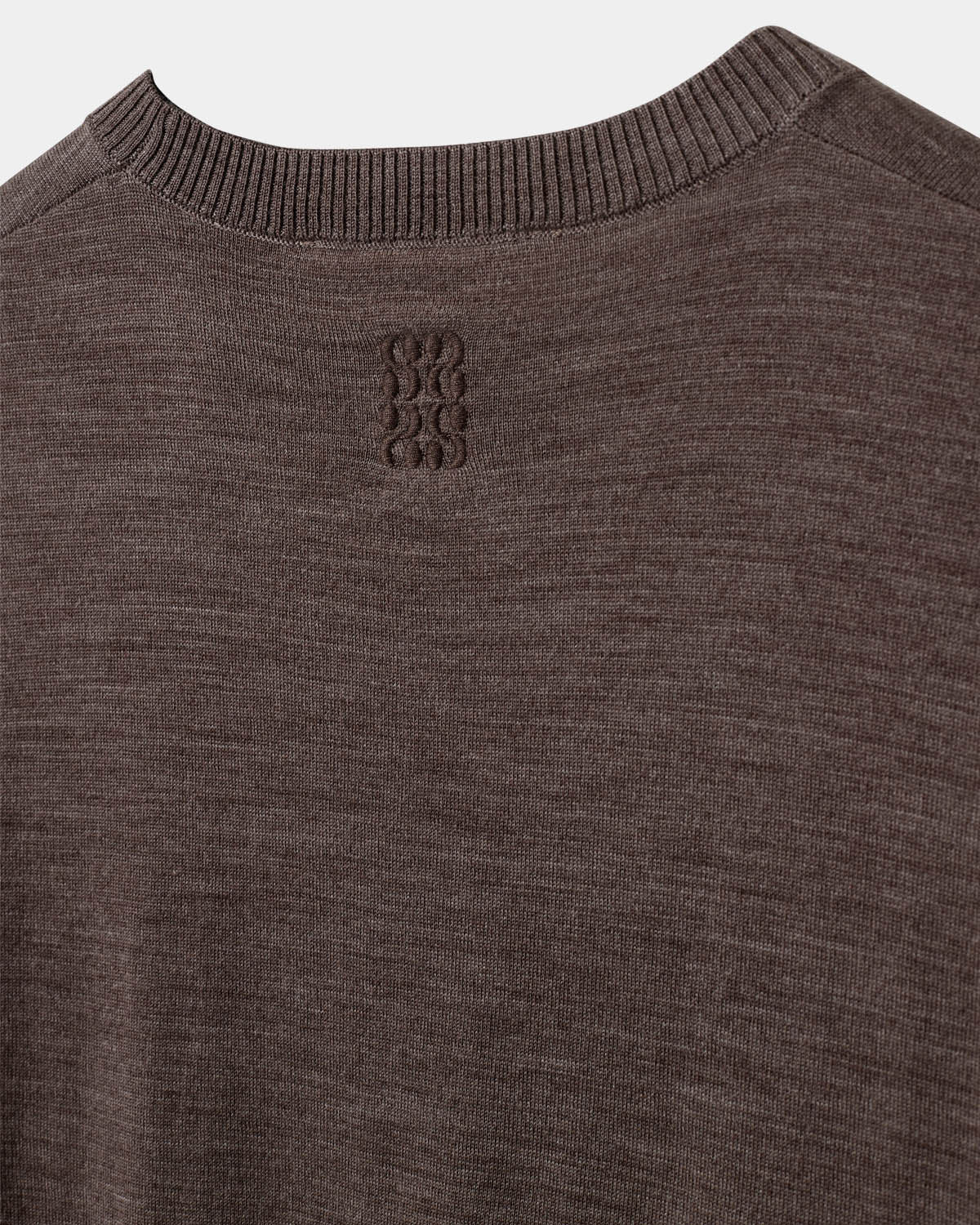 Sofie Schnoor WOMEN SORELLASW SHORT SLEEVE KNIT BLOUSE Bluse 7071 Brown melange