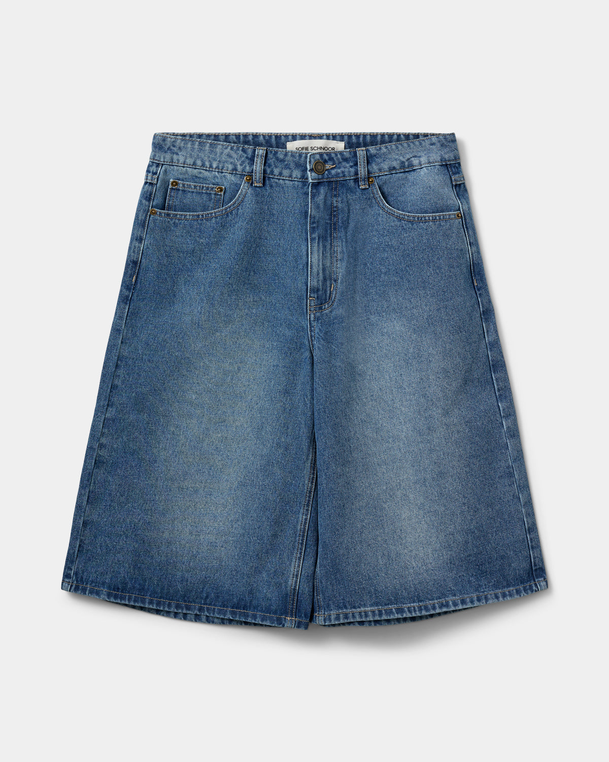 Sofie Schnoor WOMEN STOKESW OVERSIZED SHORTS Shorts 9106 Denim Blue
