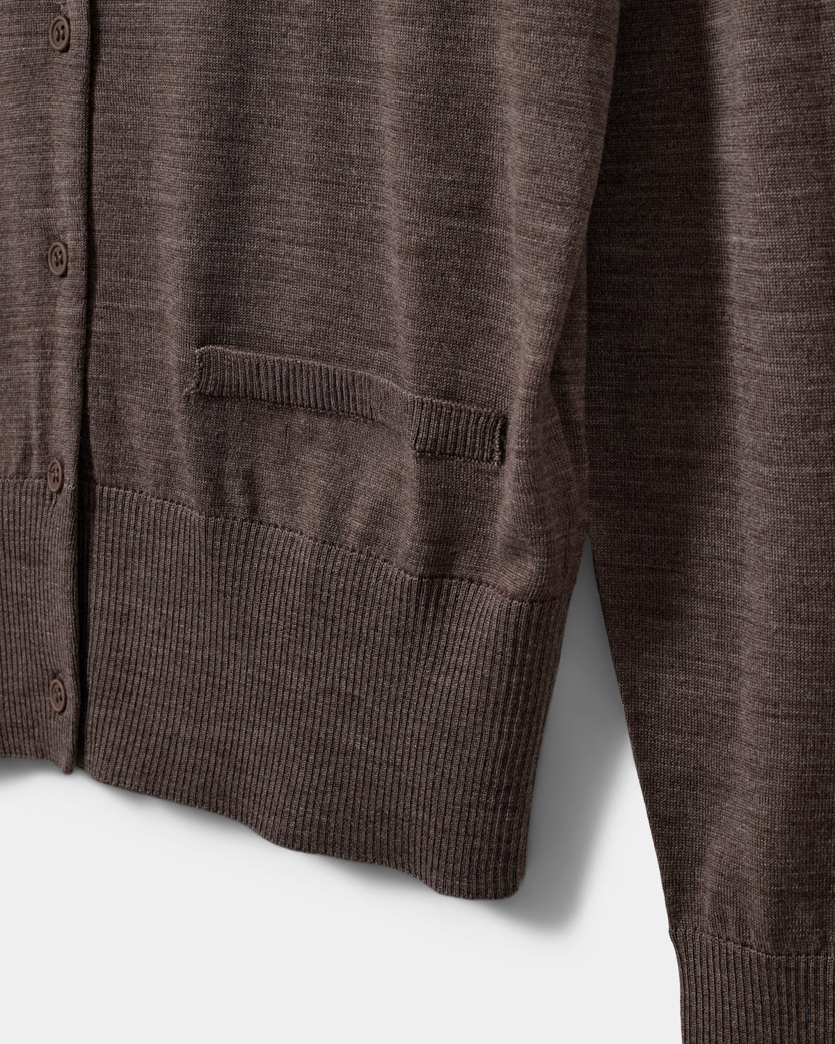 Sofie Schnoor WOMEN SYLENESW KNIT CARDIGAN Cardigan 7071 Brown melange