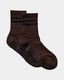 SOFFISPO SOCKS - Dark brown