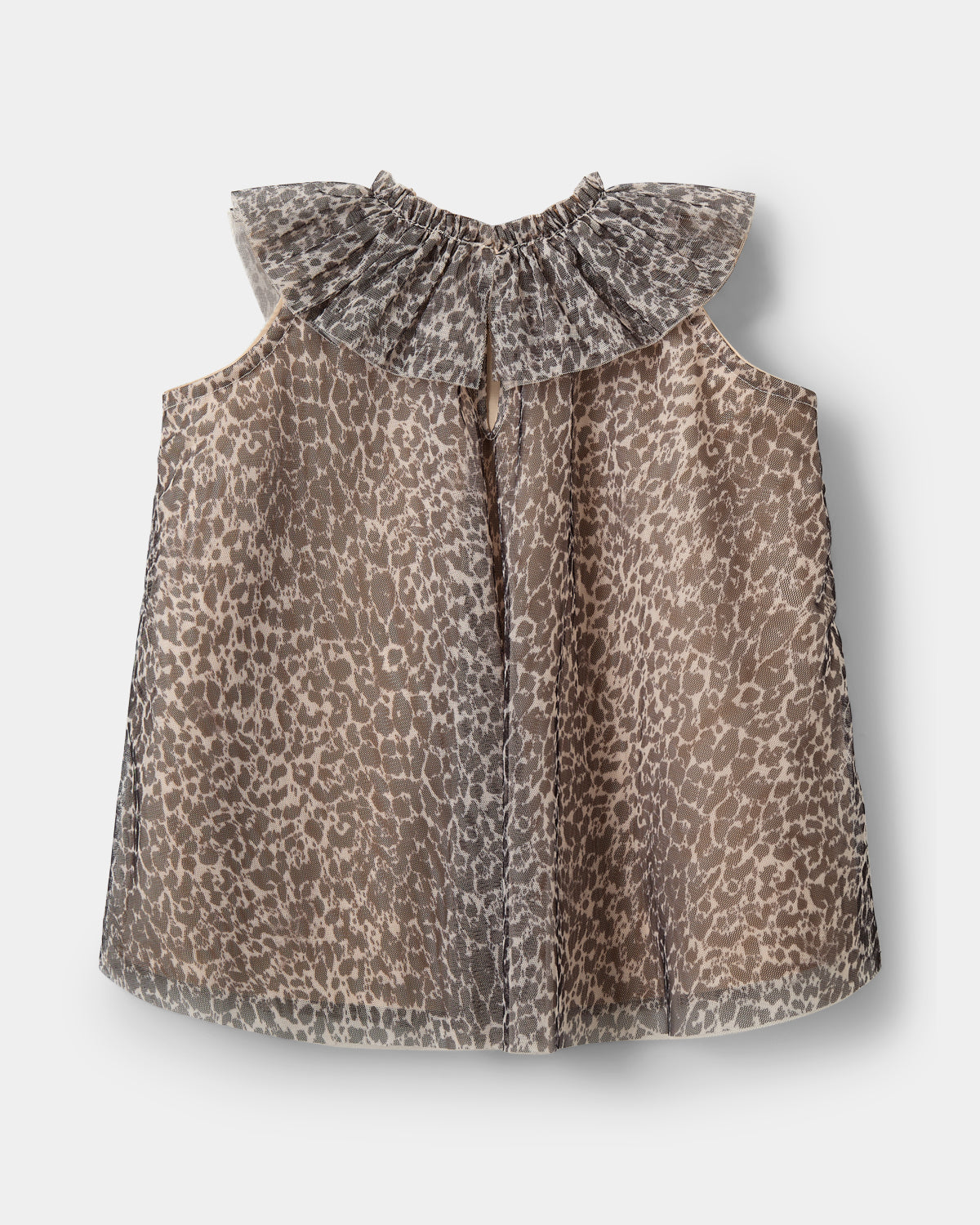 Sofie Schnoor KIDS SoniaKB Kjole Kjole 9140 AOP Leo Light Sand