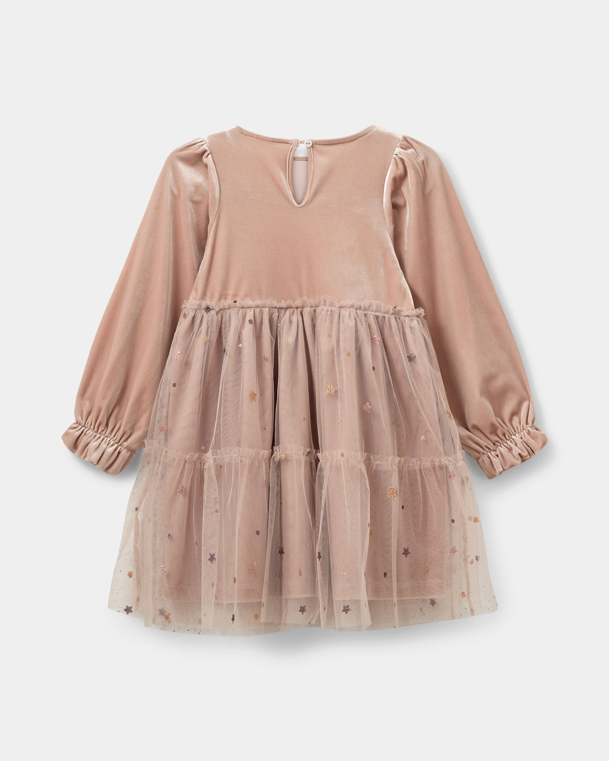 Sofie Schnoor KIDS TARASK DRESS Dress 4135 Leaf Light rose