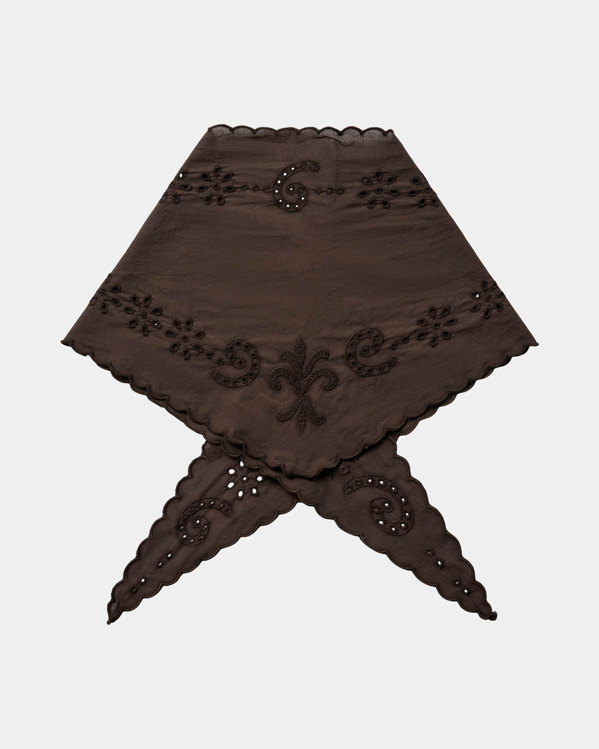 Sofie Schnoor WOMEN THEASW SCARF Tørklæde 7080 Dark brown
